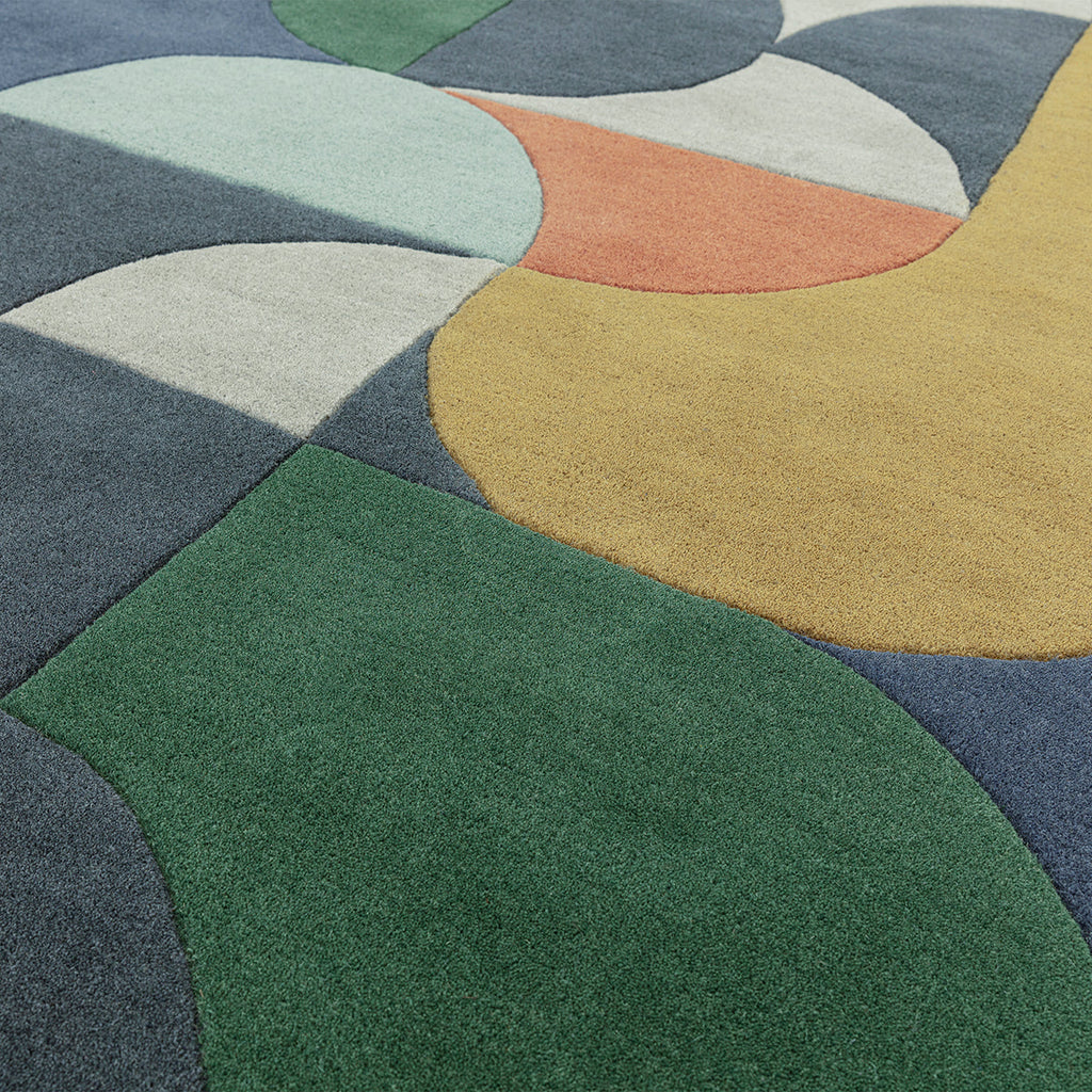 Asiatic Matrix 91 Statement Navy Rug