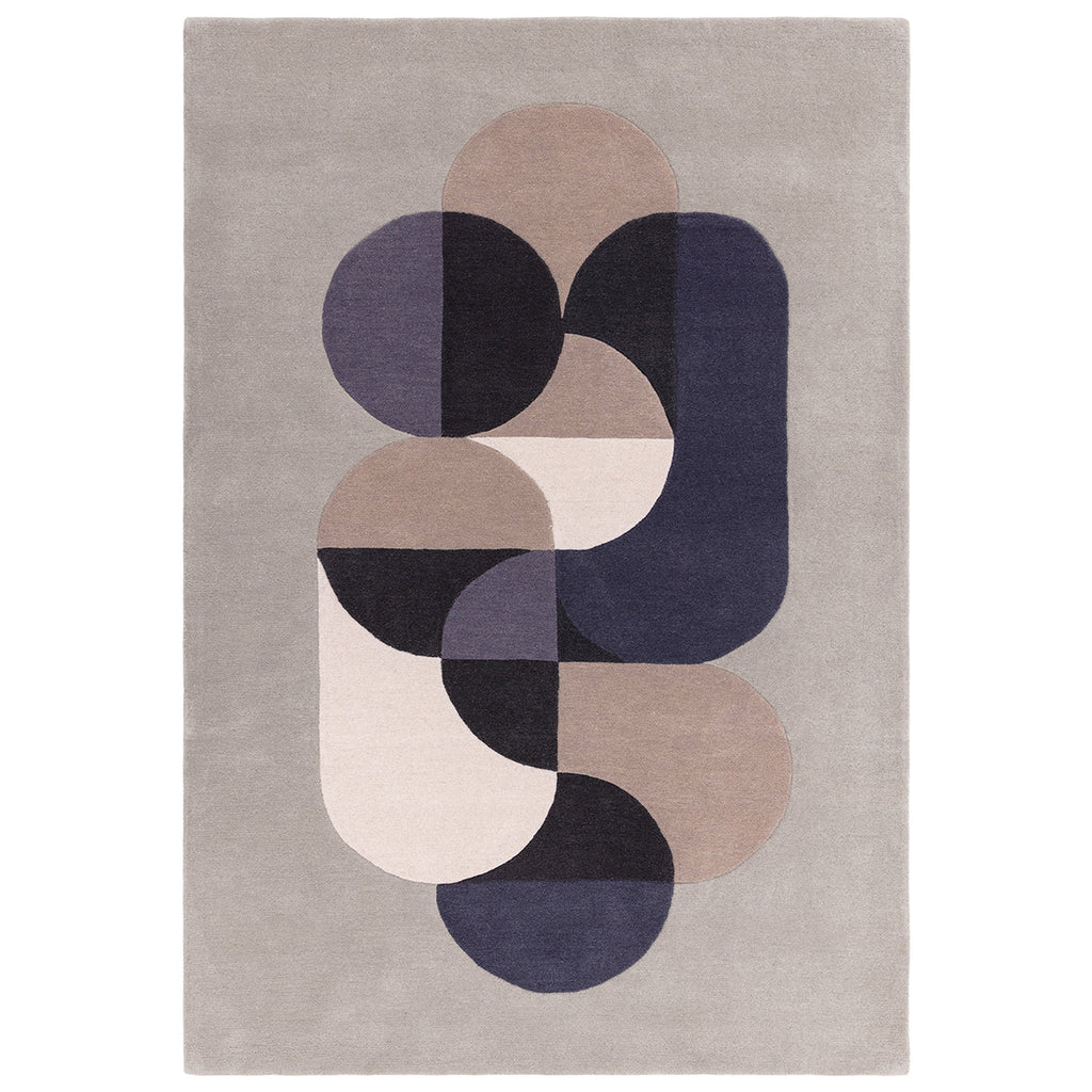 Asiatic Matrix 92 Statement Grey Rug
