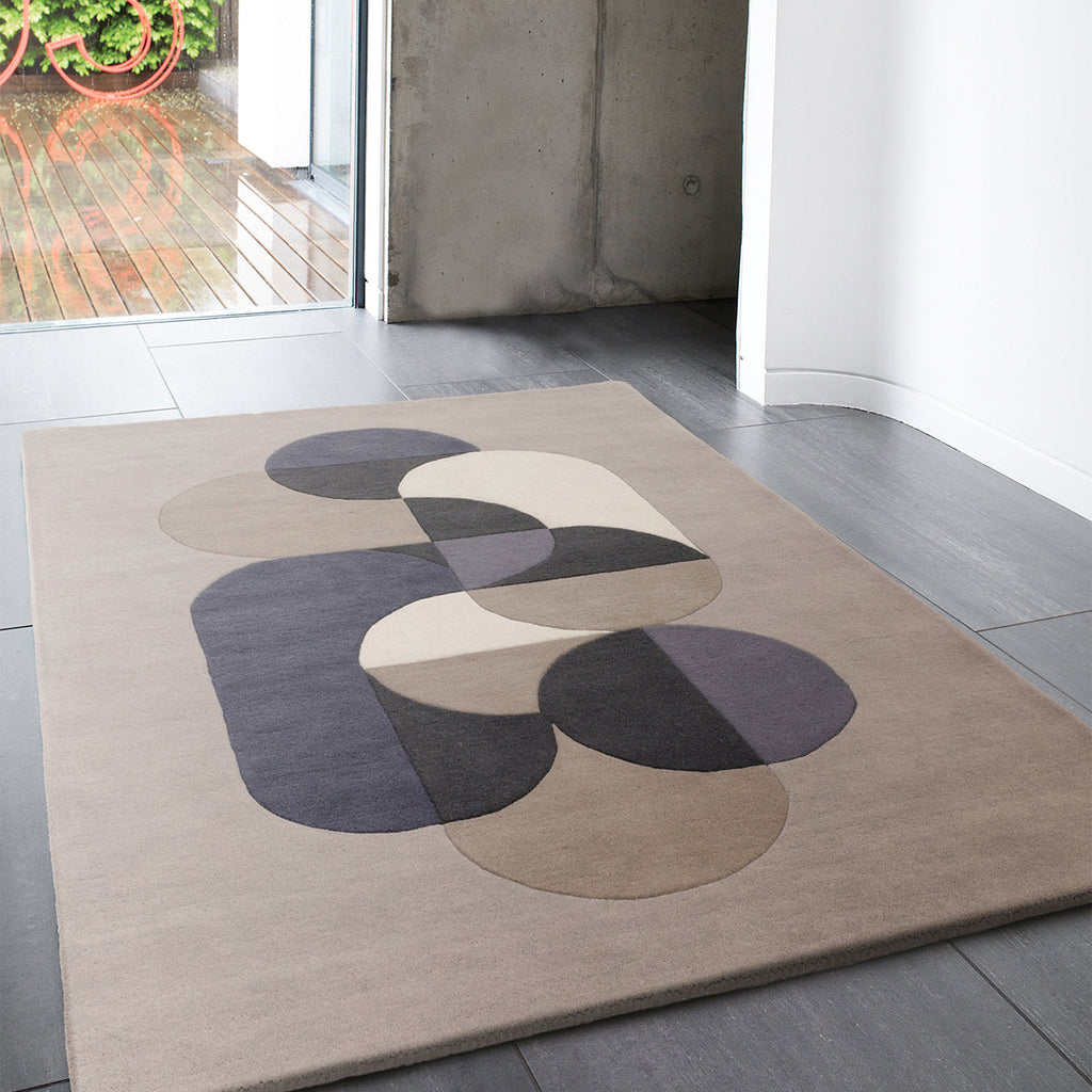 Asiatic Matrix 92 Statement Grey Rug