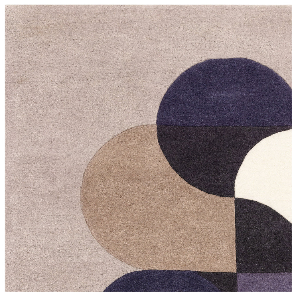Asiatic Matrix 92 Statement Grey Rug