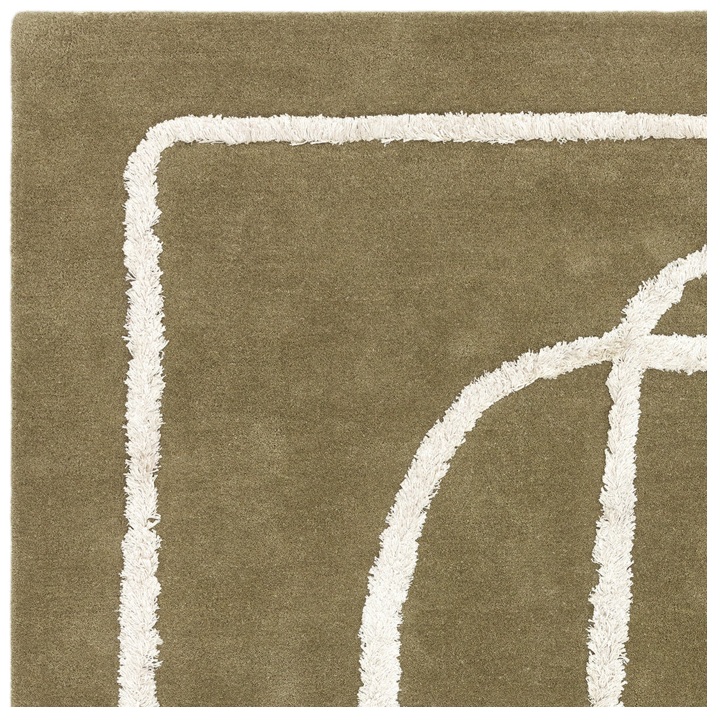 Asiatic Matrix Infinity Sage Rug