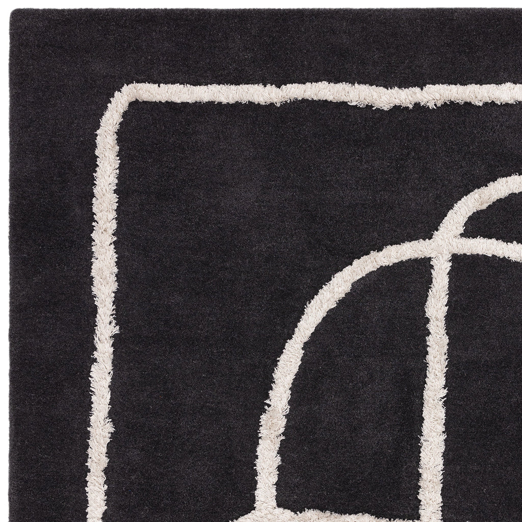 Asiatic Matrix Infinity Charcoal Rug