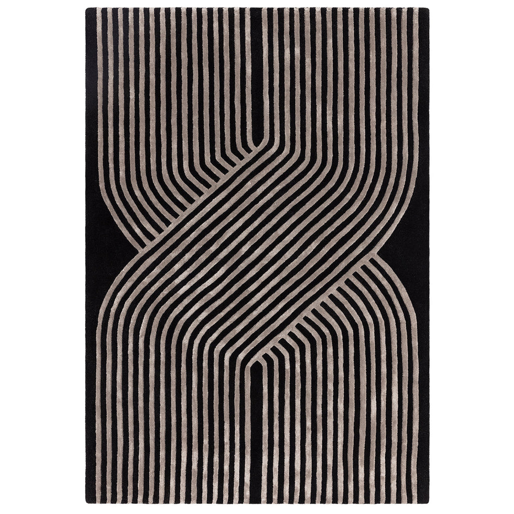 Asiatic Matrix Solsitice Gunmetal Rug