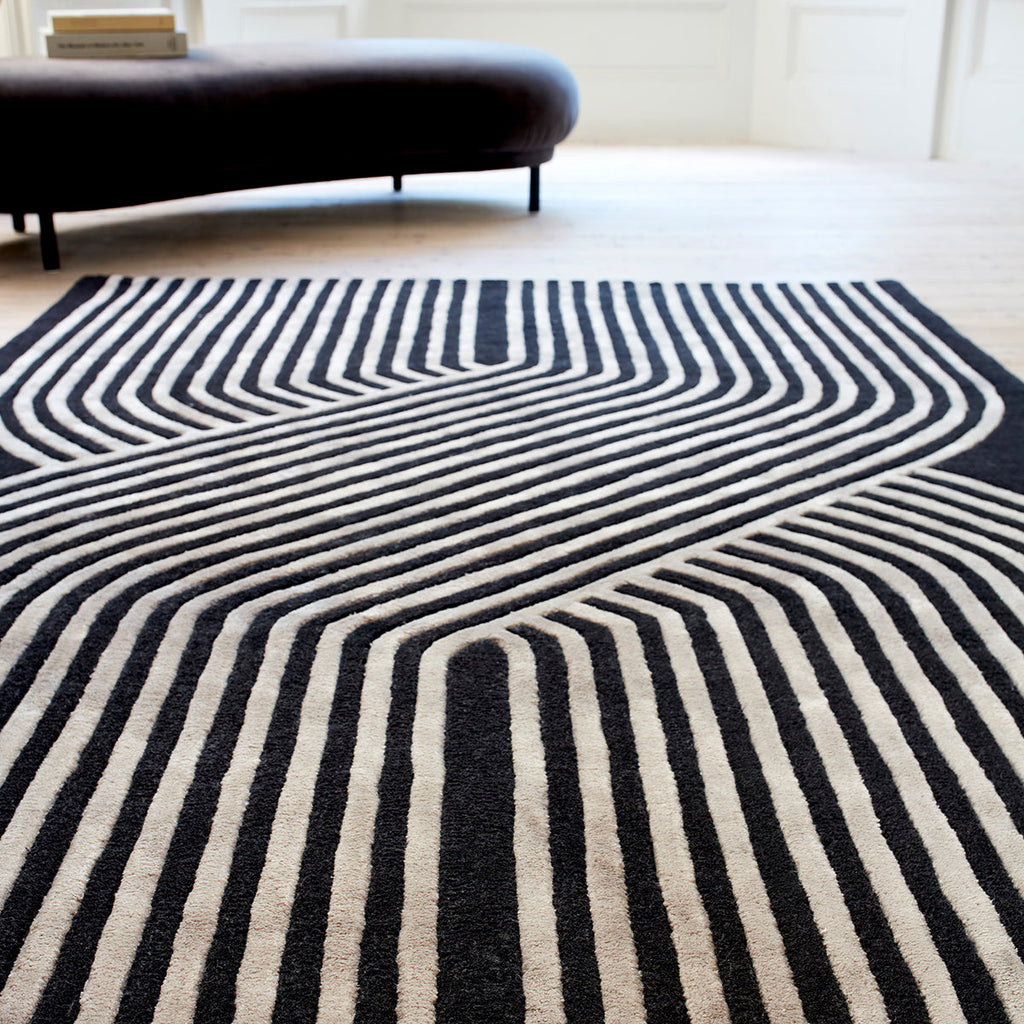 Asiatic Matrix Solsitice Gunmetal Rug