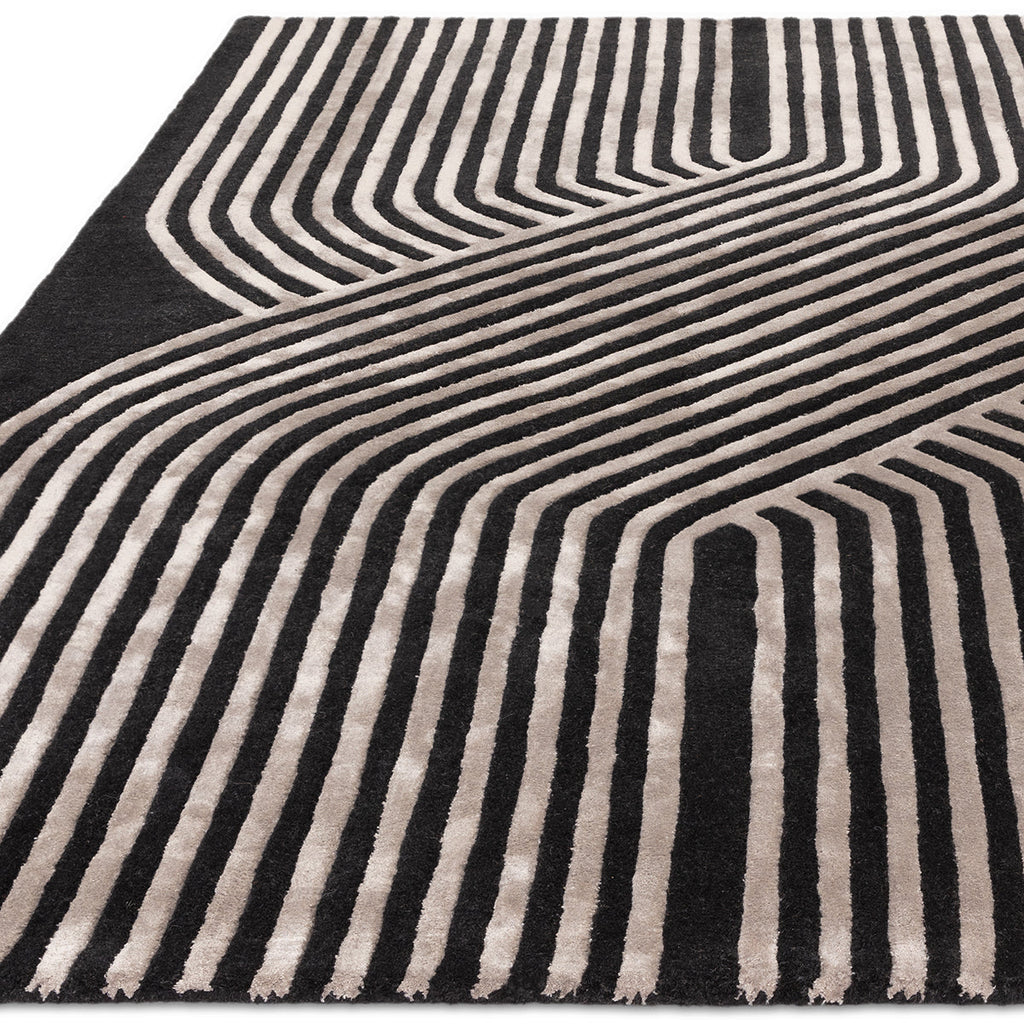 Asiatic Matrix Solsitice Gunmetal Rug