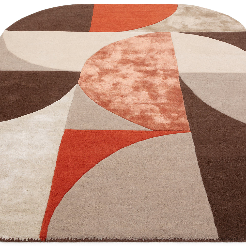 Asiatic Oval Spice Rug