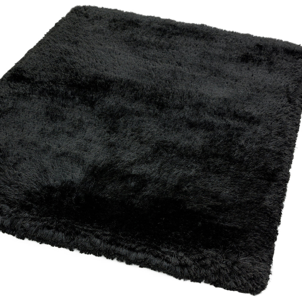 Asiatic Plush Black Rug