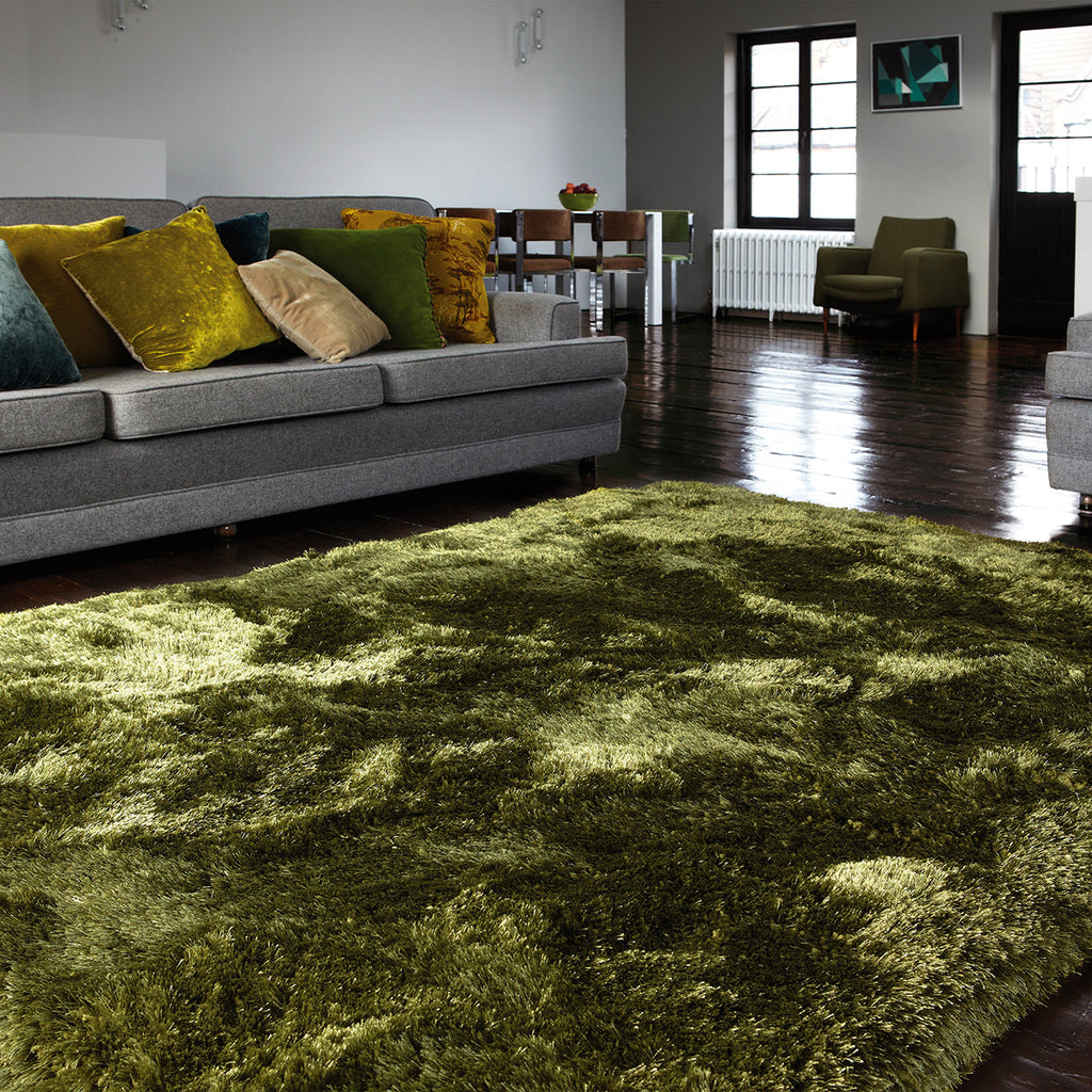 Asiatic Plush Green Rug