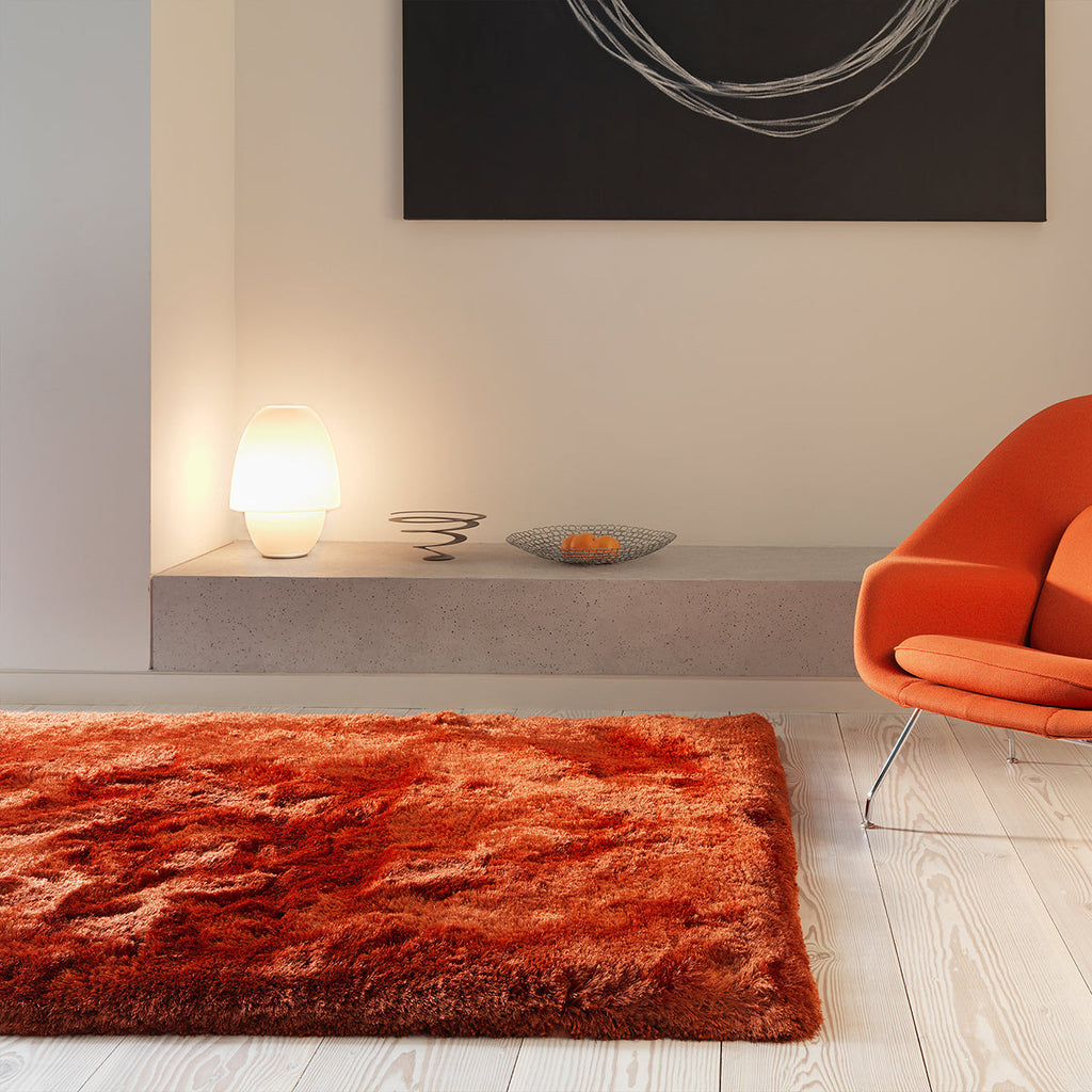 Asiatic Plush Rust Rug