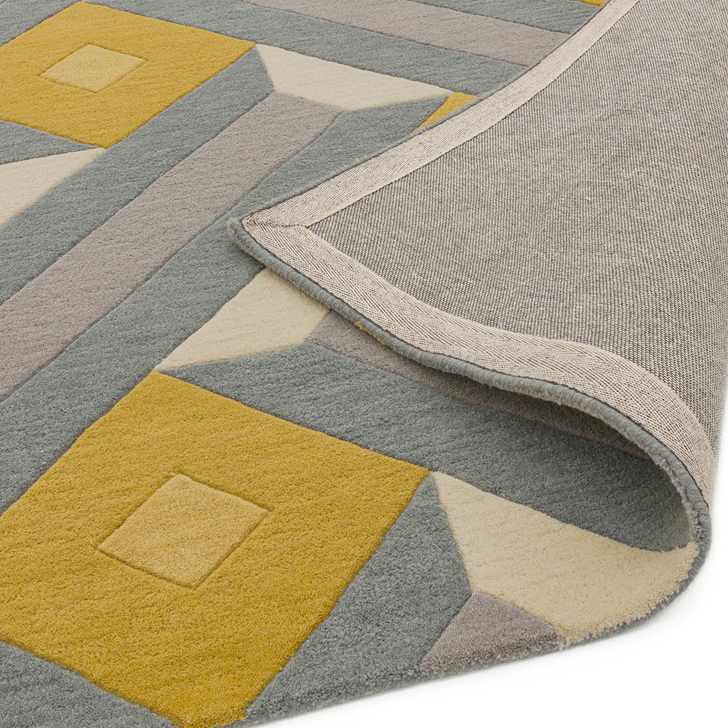 Asiatic Reef 01 Motif Ochre Grey Rug