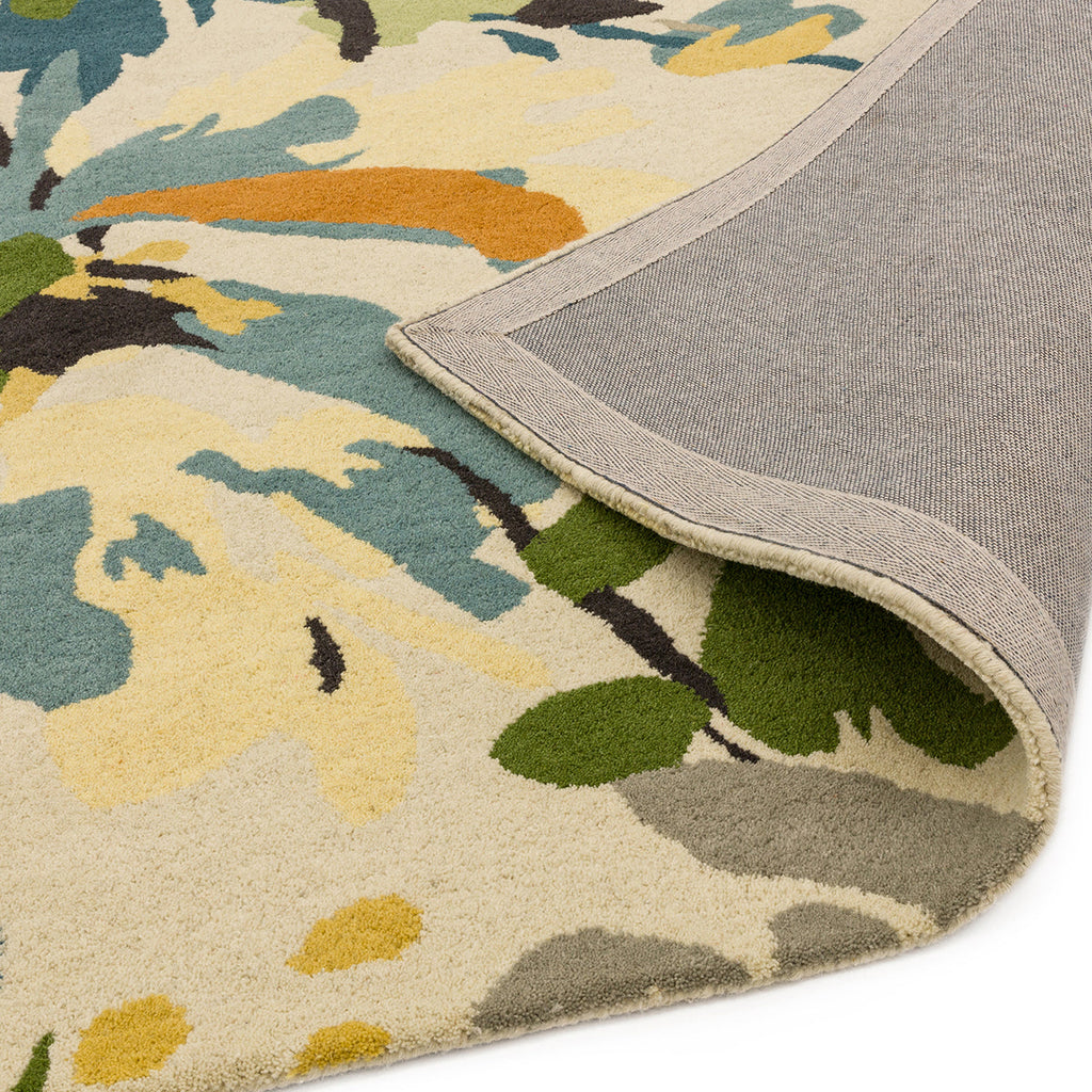 Asiatic Reef 11 Floral Green Multi Rug