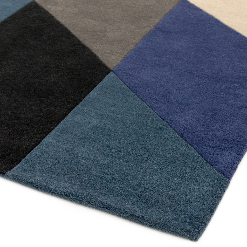 Asiatic Reef 13 Big Geo Blue Rug