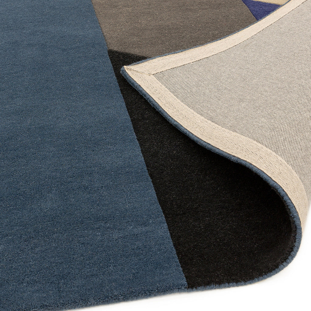Asiatic Reef 13 Big Geo Blue Rug