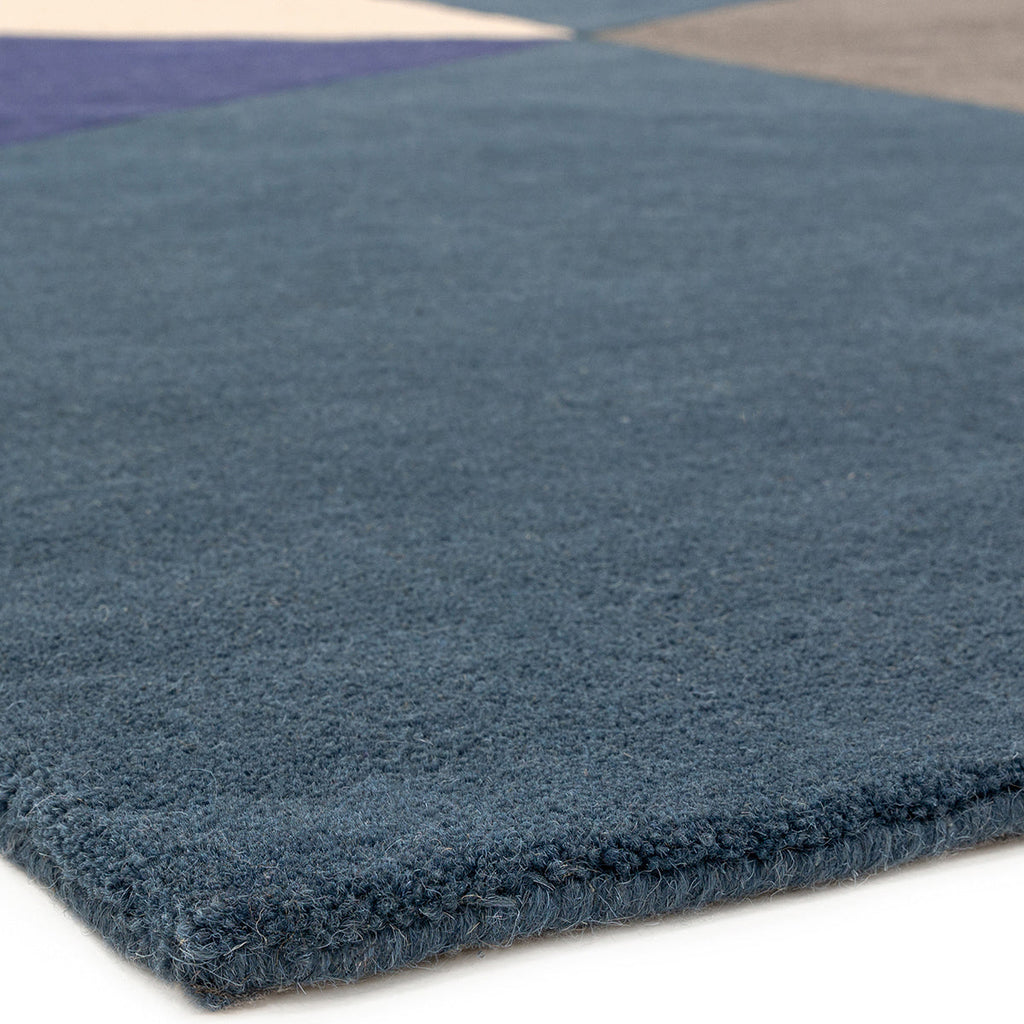 Asiatic Reef 13 Big Geo Blue Rug