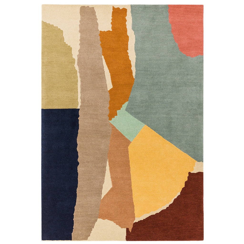 Asiatic Reef 14 Abstract Multi Rug
