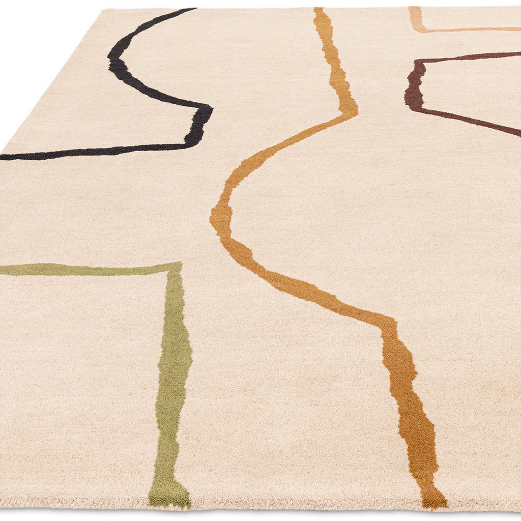 Asiatic Reef 22 Linear Multi Rug