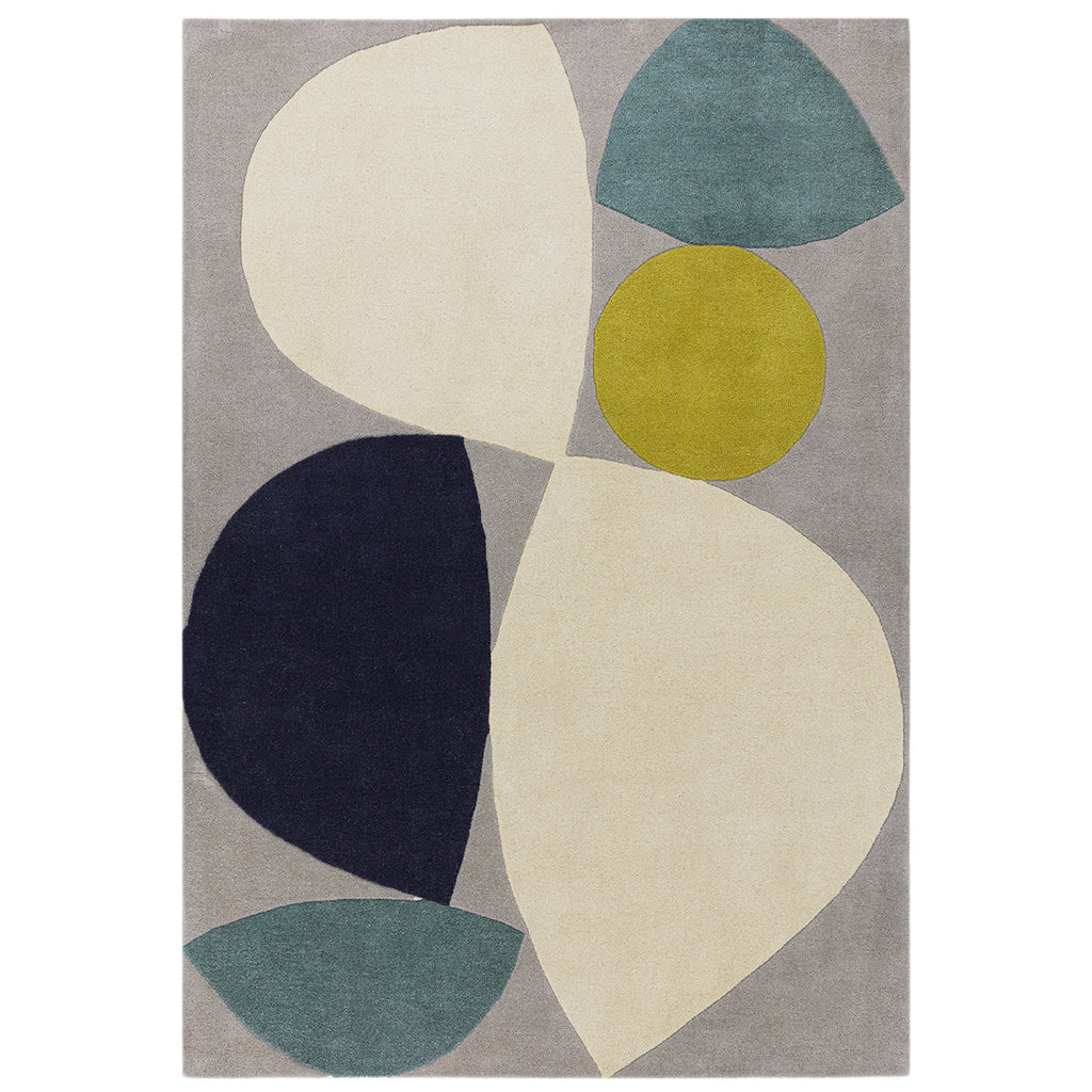 Asiatic Reef 25 Mid Century Teal Rug