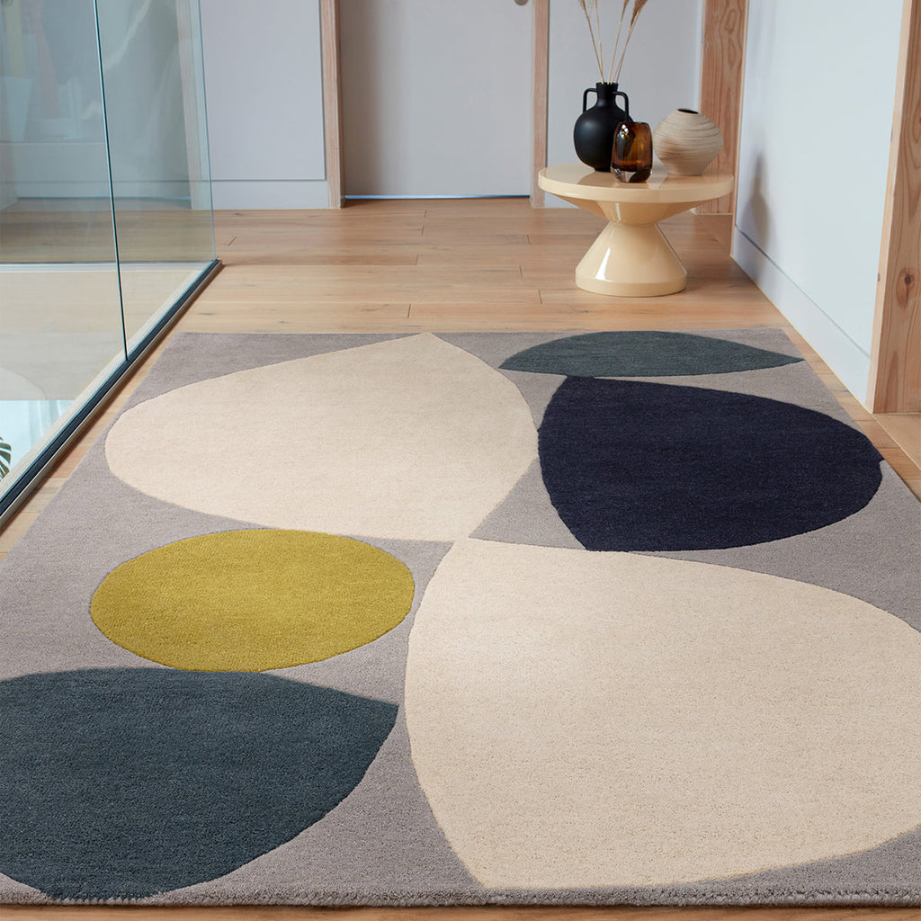 Asiatic Reef 25 Mid Century Teal Rug