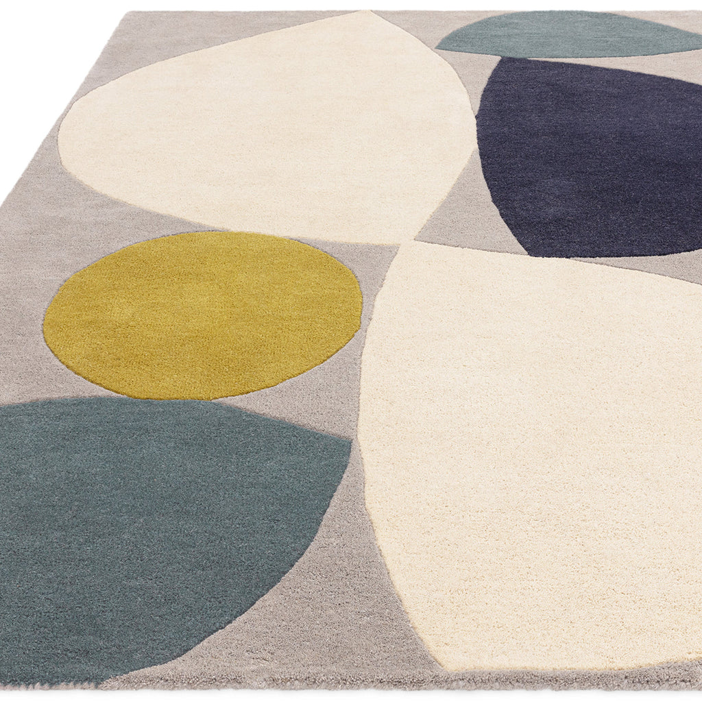 Asiatic Reef 25 Mid Century Teal Rug