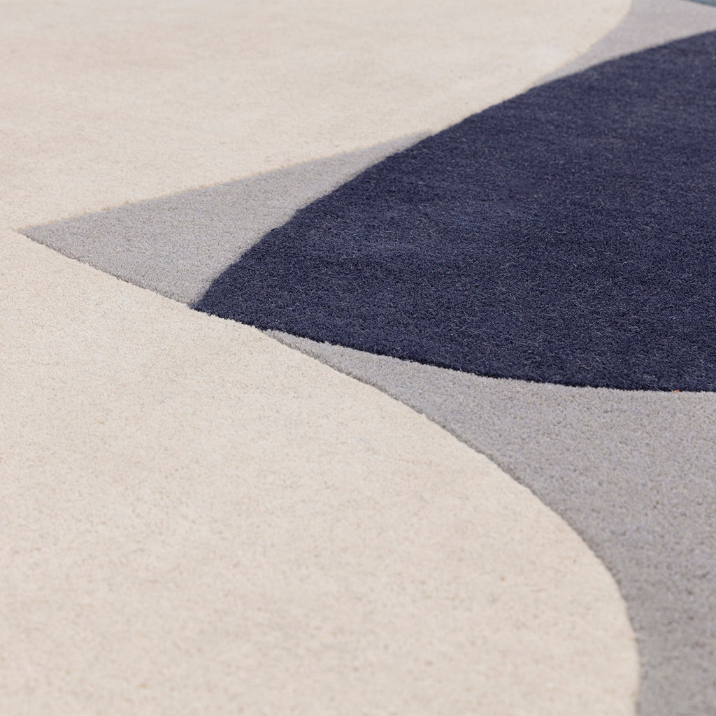 Asiatic Reef 25 Mid Century Teal Rug