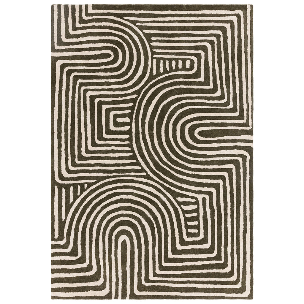 Asiatic Reef 30 Curve Forest Rug