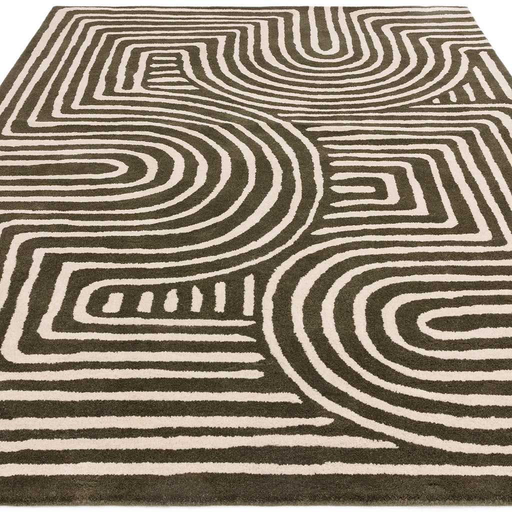 Asiatic Reef 30 Curve Forest Rug