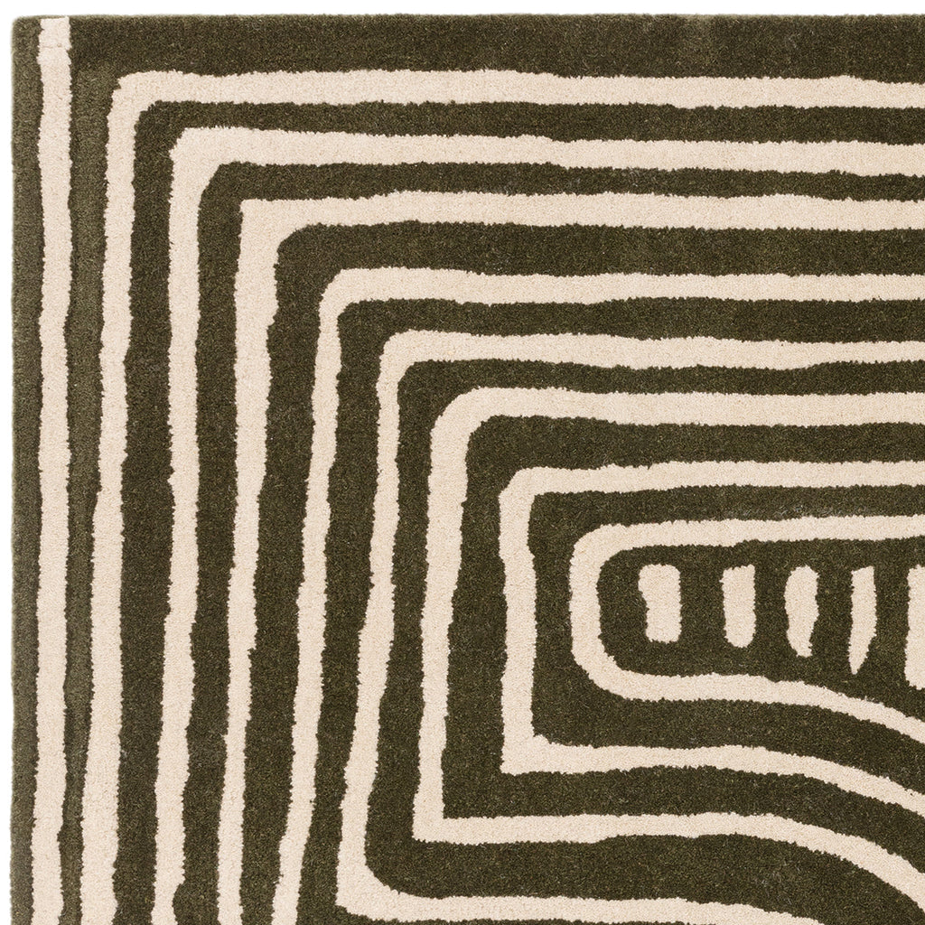 Asiatic Reef 30 Curve Forest Rug