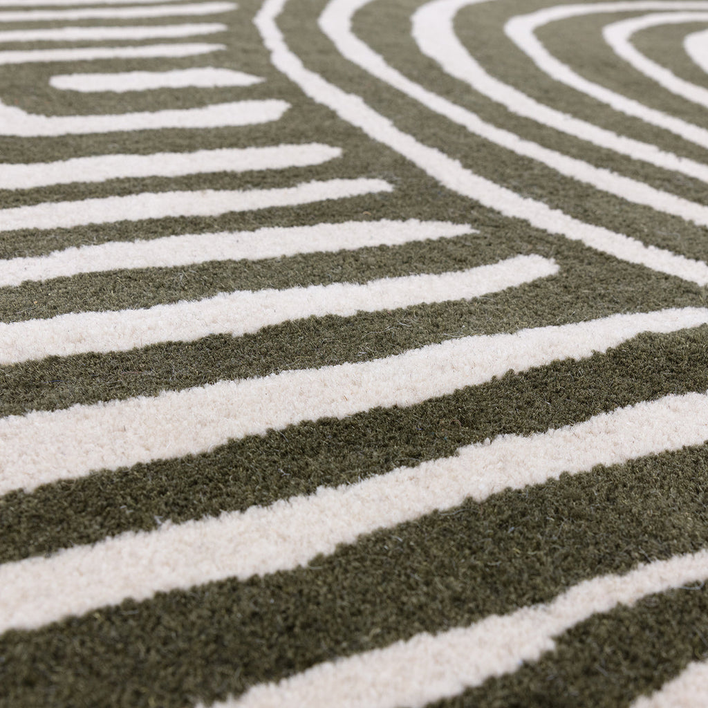 Asiatic Reef 30 Curve Forest Rug