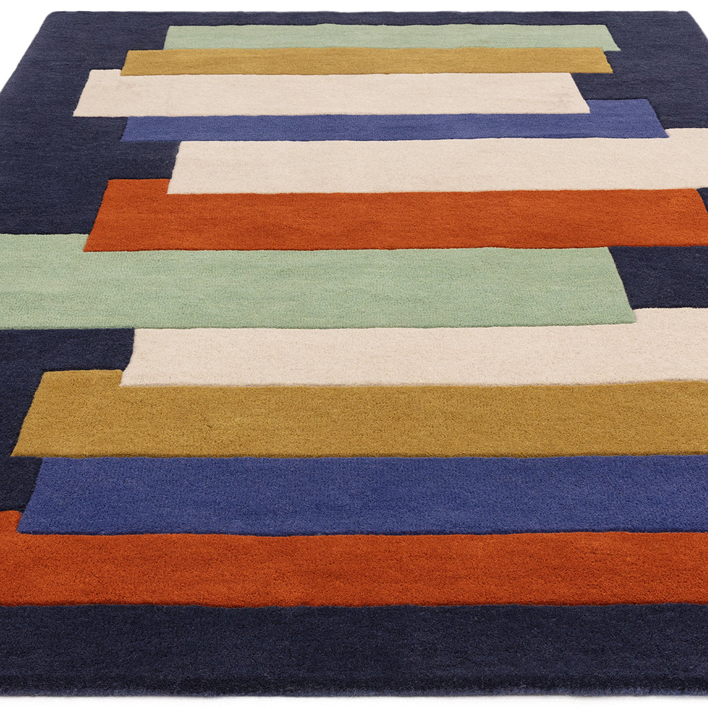 Asiatic Reef 33 Stacks Multi Rug