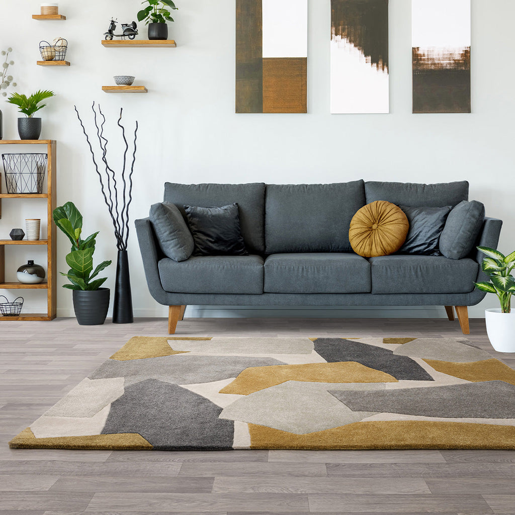Asiatic Romy 10 Element Ochre Rug