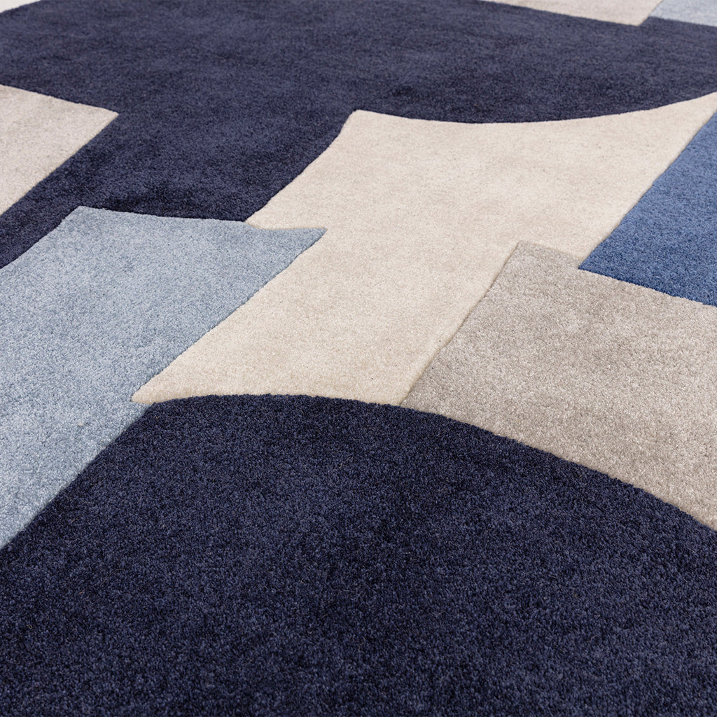 Asiatic Romy 11 Element Blue Rug