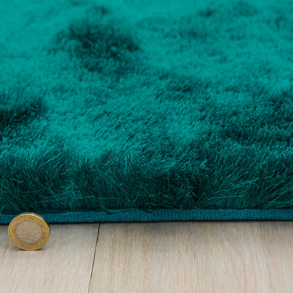 Asiatic Whisper Dark Teal Rug