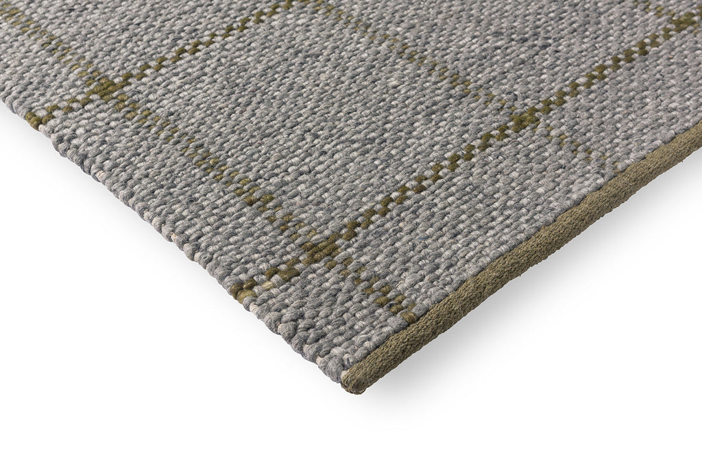 Brink & Campman Craft Matter Check Slate 049104 Rug