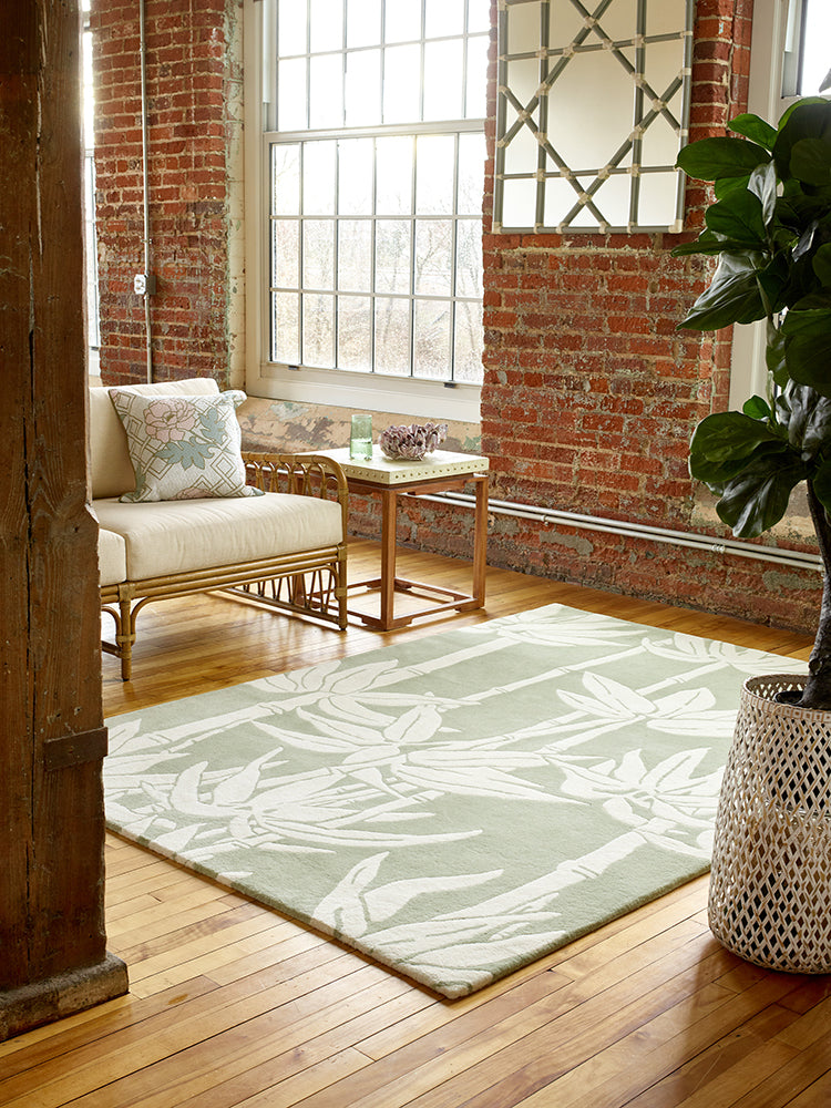 Florence Broadhurst Japanese Bamboo Jade 039507 Rug