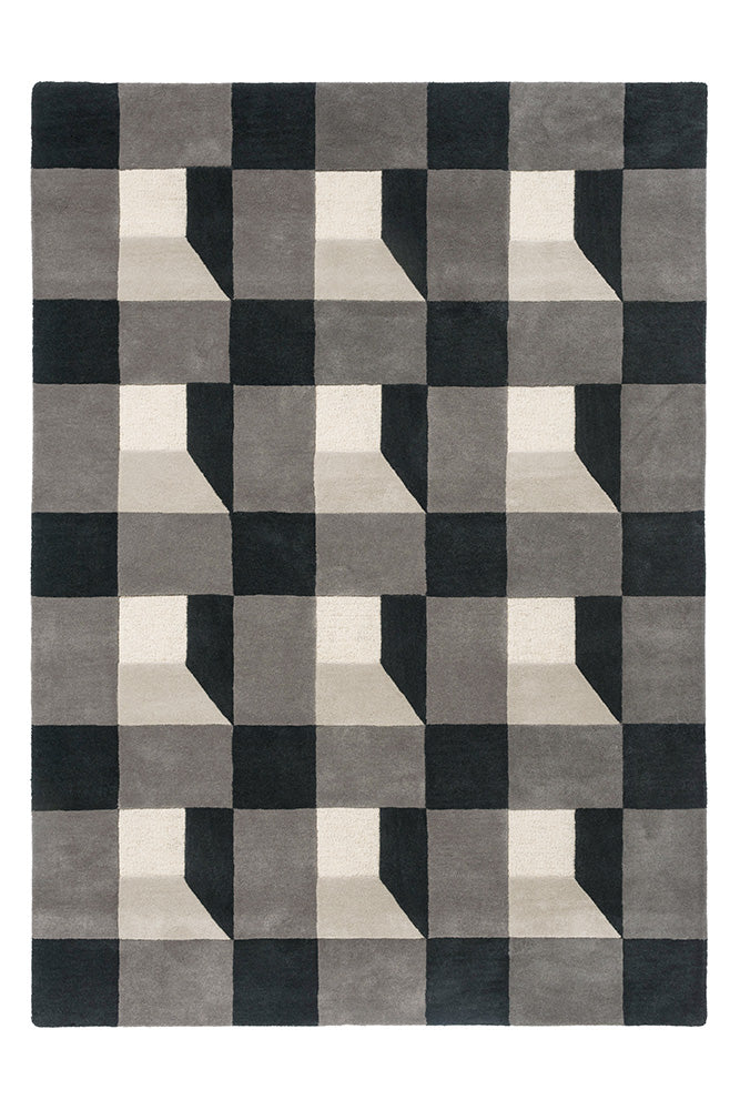 Harlequin Blocks Slate 141904 Rug