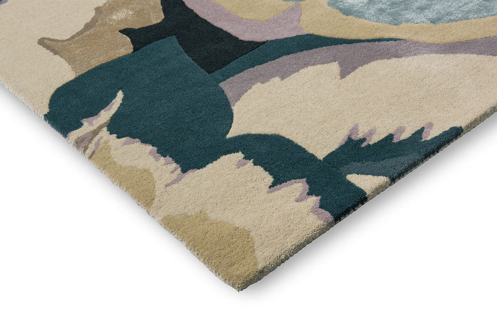 Harlequin Calathea Shiitake/wild Water 142905 Rug