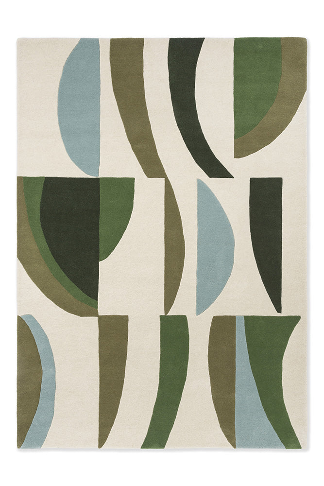 Harlequin Torillo Emerald/azul 143907 Rug