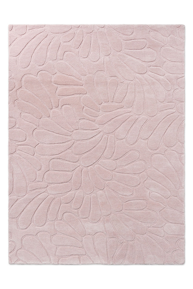 Laura Ashley Coleby Petals Chalk Pink 078802 Rug