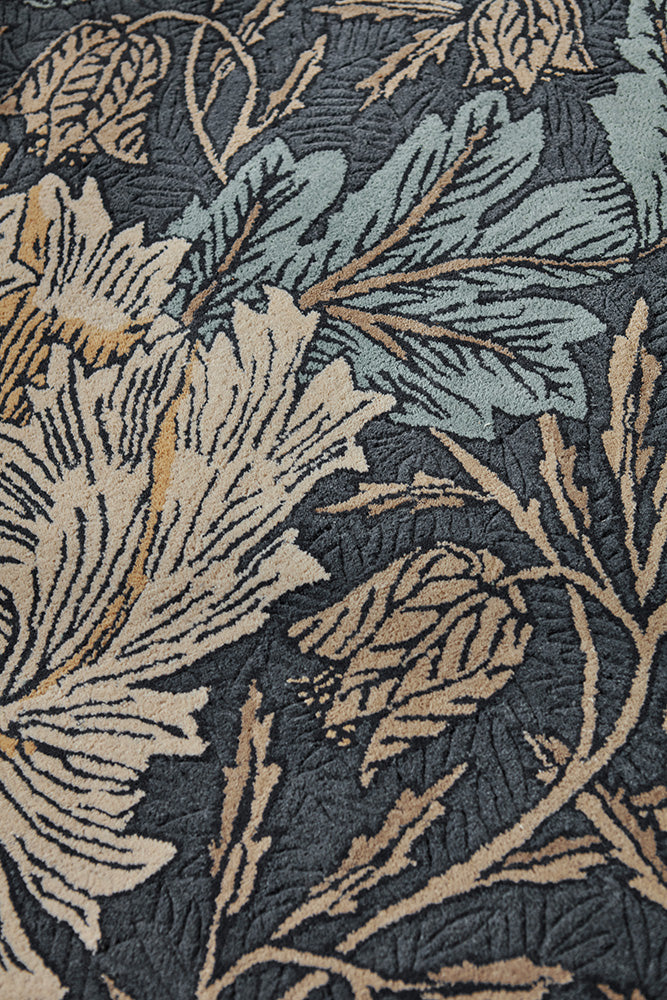 Morris & Co Honeysuckle & Tulip Woad - Thyme 130408 Rug