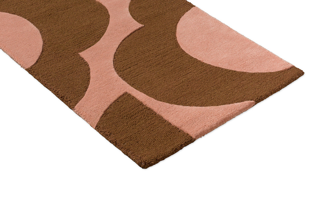 Orla Kiely Prism Flower Pink - Terracotta 158002 Runner Rug