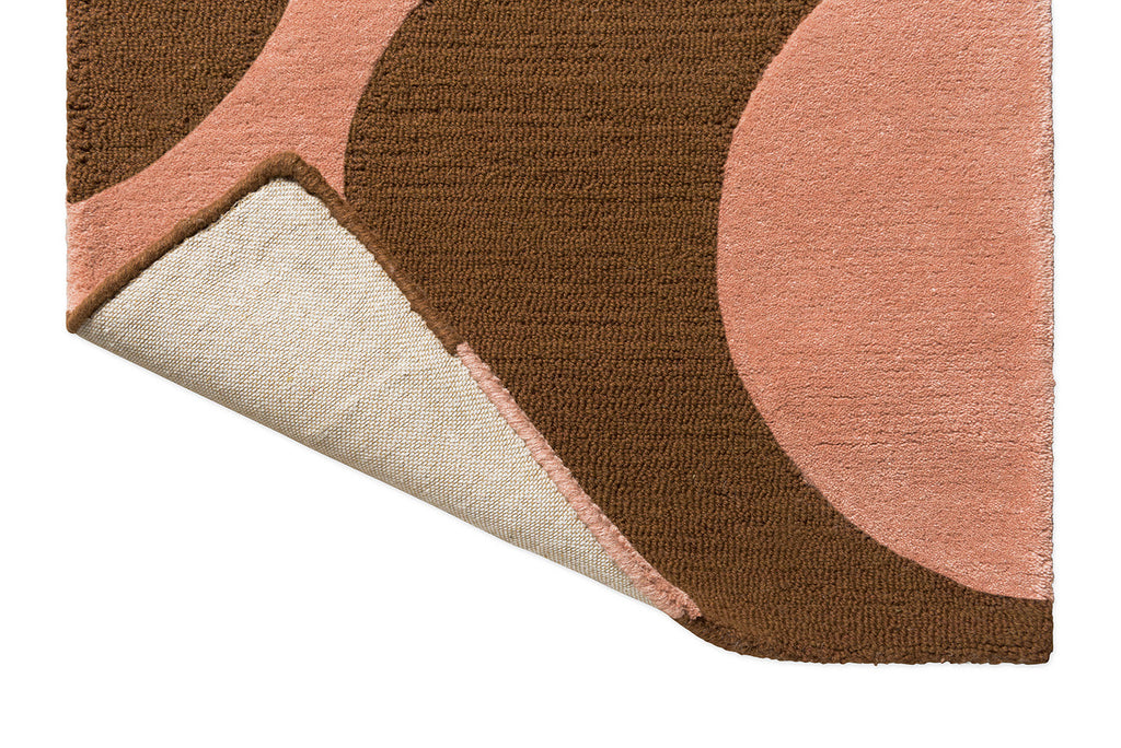 Orla Kiely Prism Flower Pink - Terracotta 158002 Runner Rug