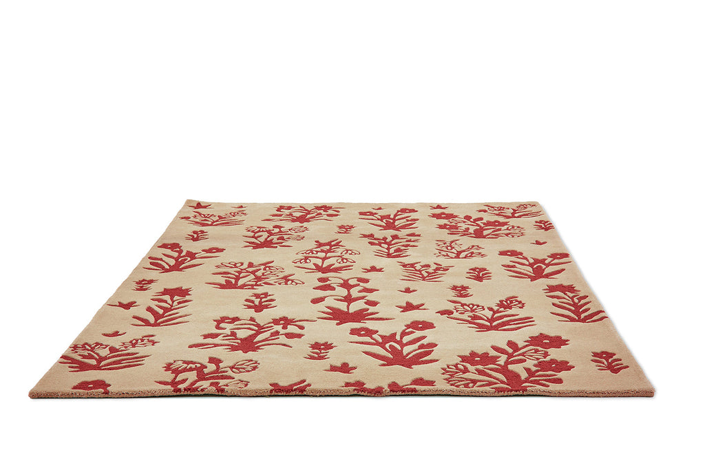 Sanderson Woodland Glade Linen/Russet Brown 146801 Rug