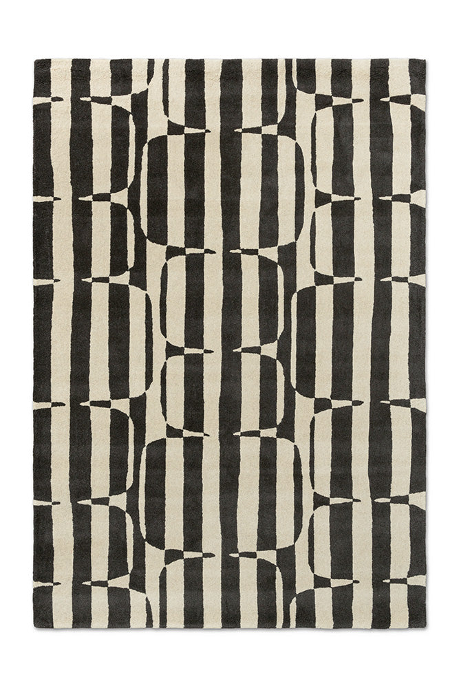 Scion Lohko Stripe-charcoal 123105 Rug