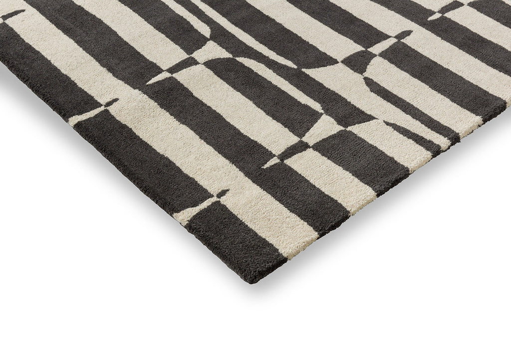 Scion Lohko Stripe-charcoal 123105 Rug