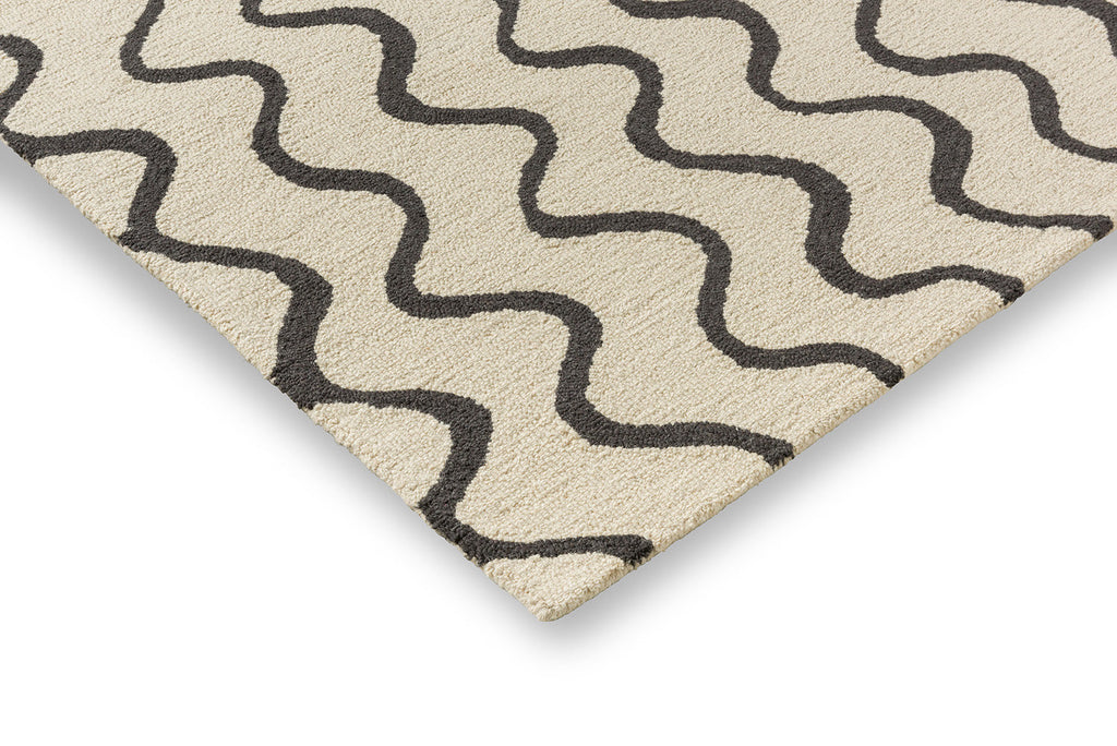 Scion Ribbon - Charcoal 124305 Rug