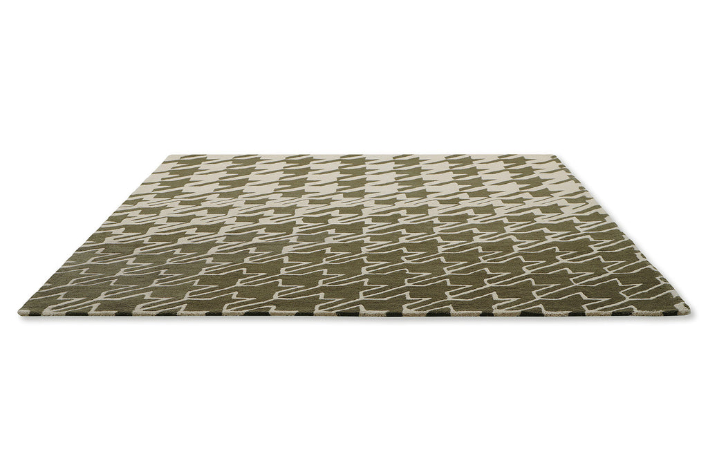 Ted Baker Houndstooth Grey 162804 Rug