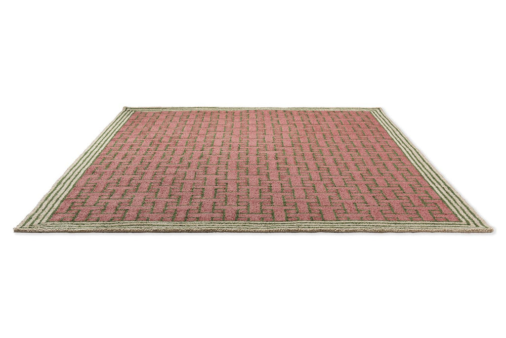 Ted Baker T Monogram Dusted Pink 455802 Outdoor Rug