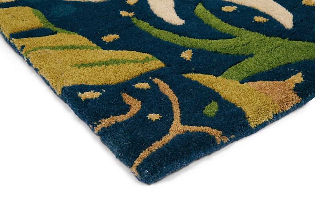 Morris & Co Seaweed Ink 28008 Rug