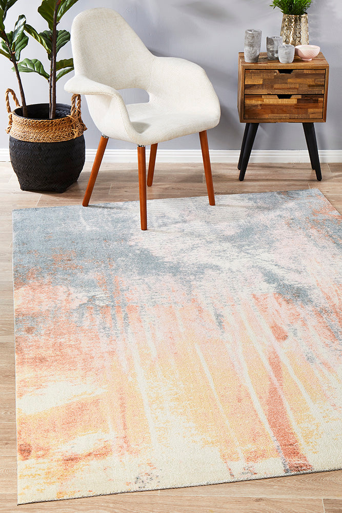 City Dreamy Ocean Modern Multi Rug