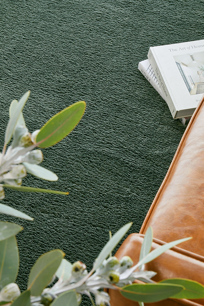 Cloud Green Washable Rug